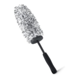 Amazon Basics Wheel Brush, Microfibre Cleaner, 42 Cm, Grey