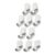 Amazon Essentials 10 Pairs Kids Cotton Crew Socks, 4-8 Years (£2.46/£2.20 S&S)