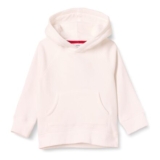 Amazon Essentials Boys Fleece Hoodie Sweatshirt, White, 8 Years