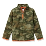 Amazon Essentials Boys Polar Fleece Quarter-Zip Jacket, 2 Years