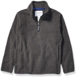 Amazon Essentials Boys and Toddlers Polar Fleece Quarter-Zip Pullover Jacket – Age 10