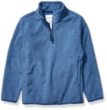 Amazon Essentials Boys and Toddlers Polar Fleece Quarter-Zip Pullover Jacket size 6-7