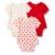 Amazon Essentials Cotton Baby Girls Classic-Fit Cotton Short-Sleeve Crew-Neck Vests, 3 Pack – Newborn