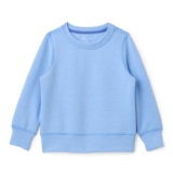 Amazon Essentials Girls Active Sweat Relaxed-Fit Crewneck Sweatshirt with Thumbholes – 6-7 Years