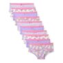 Amazon Essentials Girls Cotton Jersey Hipster Knickers, 10 Pack