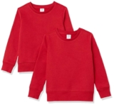 Amazon Essentials Girls Fleece Crew-Neck Pullover Sweatshirts – 5 years