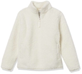Amazon Essentials Girls and Toddlers Sherpa Fleece Quarter-Zip Jacket Age 4