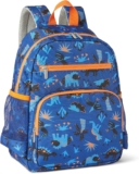 Amazon Essentials Kids School Backpack with Multiple Storage Pockets – Durable Tear-Resistant Day-pack for Books and Supplies-Childrens School Bag – Blue Navy