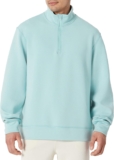 Amazon Essentials Mens Active Sweat Relaxed-Fit Quarter-Zip Sweatshirt