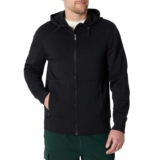 Amazon Essentials Mens Athletic Relaxed-Fit Full-Zip Hoodie with Kangaroo Pocket size L – Prime Deal