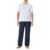 Amazon Essentials Mens Cotton Stretch Poplin Trouser with Cotton Jersey T-Shirt Pyjama Set – L