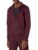 Amazon Essentials Mens Fleece Zip-Up Mock Neck Sweatshirt, Mid-Weight, Regular Fit – Burgundy Size XS