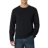 Amazon Essentials Mens Long-Sleeve 100% Cotton Henley Shirt