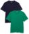 Amazon Essentials Mens Pocket T-Shirt – Pack of 2 Green/Navy Size M