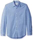 Amazon Essentials Mens Regular-Fit Long-Sleeve Casual Poplin Shirt – Size S – Blue ( More sizes/colours in Description )