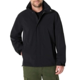 Amazon Essentials Mens Regular-Fit Waterproof Packable Rain Jacket – Size M