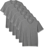Amazon Essentials Mens Size M Regular-Fit Short-Sleeve Crewneck T-Shirt, Pack of 6
