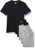 Amazon Essentials Mens V-Neck Undershirt, Breathable, Cotton, Pack of 6