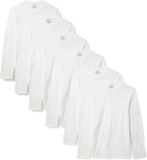 Amazon Essentials Mens Vests – Long Sleeve, Pack of 6, XXL
