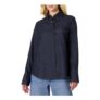 Amazon Essentials Womens Oversized Denim Button-down Shirt, L