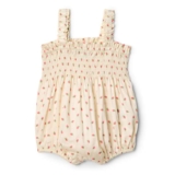 Amazon Essentials x Sofia Grainge 100% Cotton Baby Girls Woven Sleeveless Romper – 24 Months