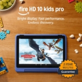 Amazon Fire HD 10 Kids Pro tablet (newest gen) ages 612, long battery life, includes ads-free books, games, apps and videos that children love, 10.1 brilliant screen, parental controls, 32GB