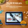 Amazon Fire HD 10 Kids Pro tablet (newest gen) ages 612, long battery life, includes ads-free books, games, apps and videos that children love, 10.1 brilliant screen, parental controls, 32GB