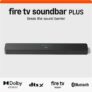 Amazon Fire TV Soundbar Plus, 3.1 Channel, All-in-one design, Dolby Atmos, DTS:X, Clear Dialogue