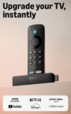Amazon Fire TV Stick HD (newest gen), free & live TV, Alexa Voice Remote, powered by the TV, effortless setup, find TV programmes faster with Alexa