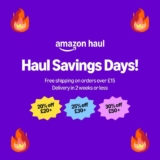 Amazon Haul Savings Days Sale – 20% off £20 / 25% off £30 / 30% off £50 ( USB-C Hub / Card Reader / Security Camera / Case Fan / Heatsink )