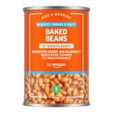 Amazon Reduced Sugar and Salt Baked Beans in Tomato Sauce, 420g