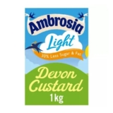 Ambrosia Light Low Fat & Reduced Sugar Custard Dessert Carton 1kg