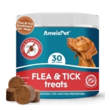 AmeizPet Flea & Tick Soft Chews for Dogs, 30 Treats – £10.71 S&S Voucher