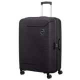 American Tourister BONJOY 79cm Large Hardside Spinner Case in Black / Green