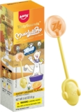 Amos Music Lollipop Candy, Sweet Orange Flavor Audio Singing Lollies Sweets, Musical Lollipops Unique Easter Sweet Gift, Sugar Free Lollipops Individually Wrapped for Party-1PCS