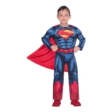Amscan Superman Licensed DC Comics Muscle Costume for Boys (8-10)