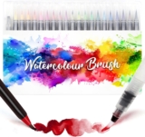 Amteker 242 Watercolour Brush Pens Set, Soft Flexible Art Supplies Pens