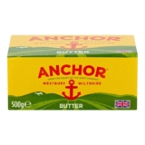 Anchor Salted Butter, 500G & Unsalted 500g instore