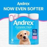 Andrex Complete Clean Mega Rolls 12 Pack