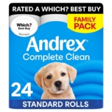 Andrex Complete Clean Toilet Rolls, 24 Pack – Clubcard Price