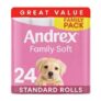 Andrex Family Soft Toilet Tissue 24 Rolls