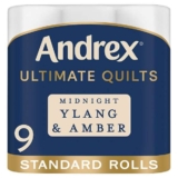 Andrex Ultimate Quilts Midnight Ylang & Amber Toilet Rolls (9 Pack – 1395 Sheet)