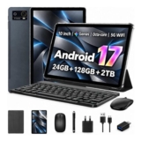 Android 17 Tablet 10-Inch – 24GB RAM, 128GB ROM Accessories