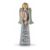 Angel Figurine: Family Love, Holding Heart, Slate Blue