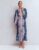 Angel Sleeve Boat Neck Dress Tourmaline Blue, Orchid Canopy