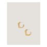 Angular Hoop Earrings