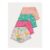 Animal Graphic Print Frill Edge Shorts 4 Pack