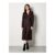 Animal Print Ruched Shirt Midi Dress