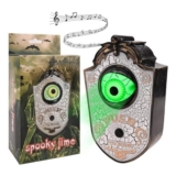 Animated Eyeball Doorbell for Halloween with Lights and Spooky Sounds