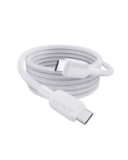 Anker 240W USB-C to USB-C Cable, 6 ft/1.8m Double Braided Nylon Type C Charging Cable, White – Sold by AnkerDirect UK / FBA (Prime Day)